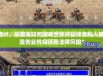 新开私服：探索、风险与合法游戏之路